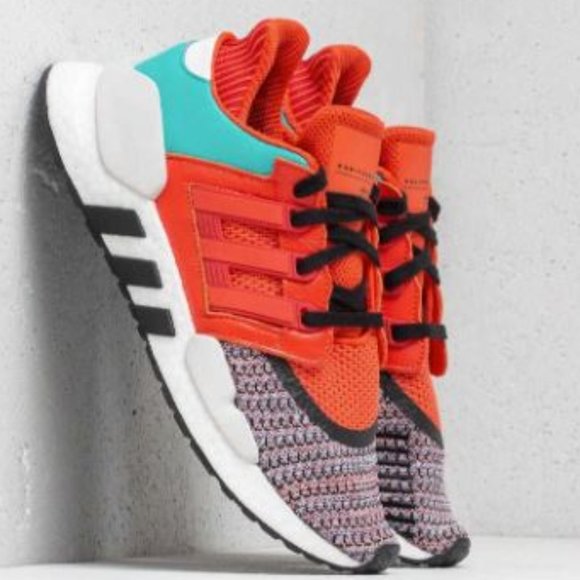 Adidas EQT support 91/18 in Bold Orange - Picture 3 of 7
